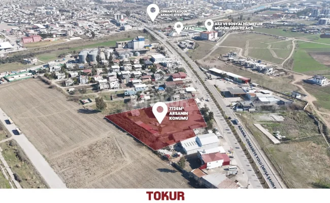 Osmaniye Merkez, Akyar'da Satılık Arsa - Galeri görseli